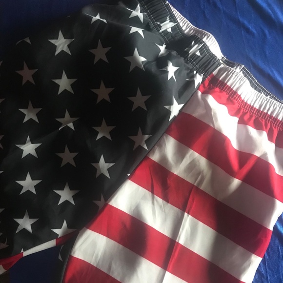 NWT Patriotic Swim Shorts - Picture 4 of 5